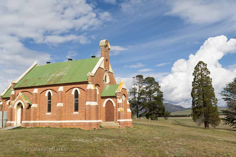 An old (1905) church at Benambra, Victoria