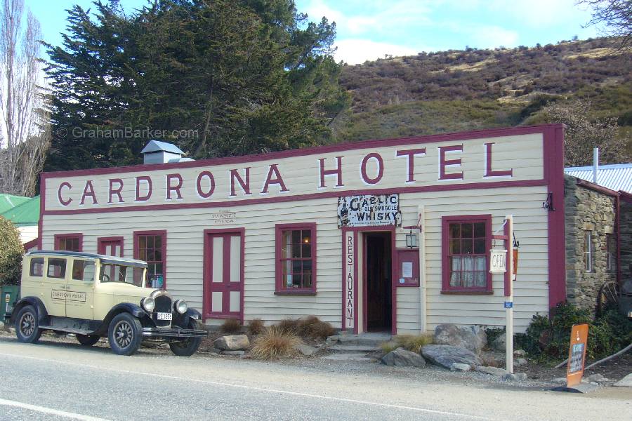 The Cardrona Hotel, New Zealand, where the bra fence originators drank and became merry