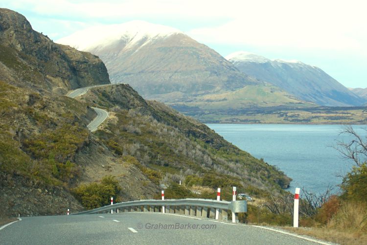 Heading back towards Queenstown from Glenorchy